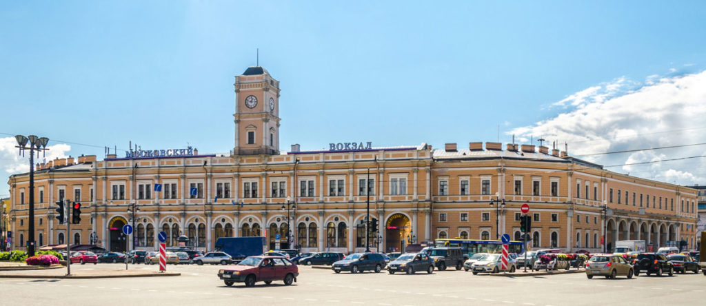 Московский жд вокзал Санкт-Петербург
